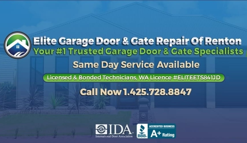 Elite® Garage Door & Gate Repair Of Renton WA & King County - Main Baner