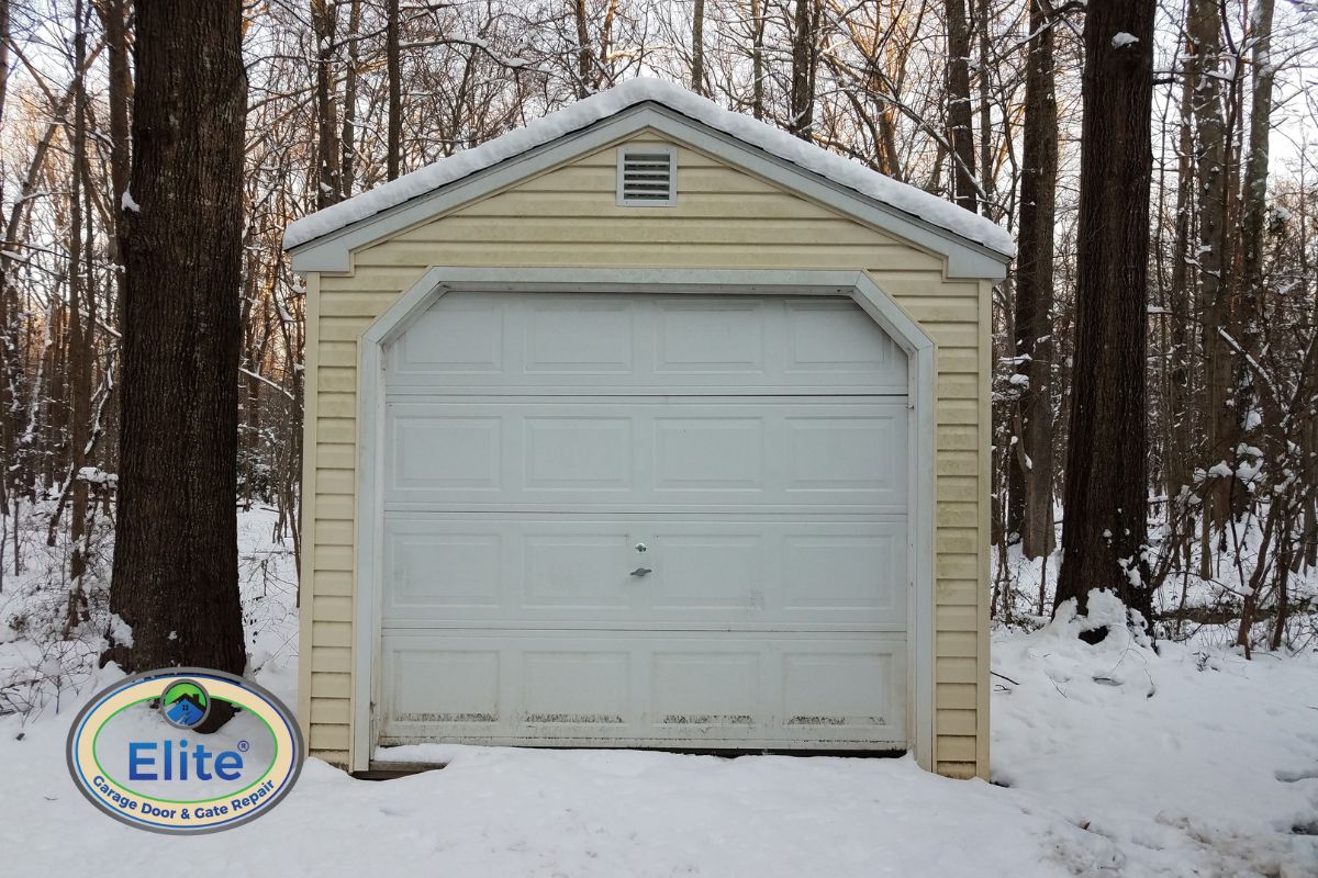 What Happens If A Garage Door Freezes Closed