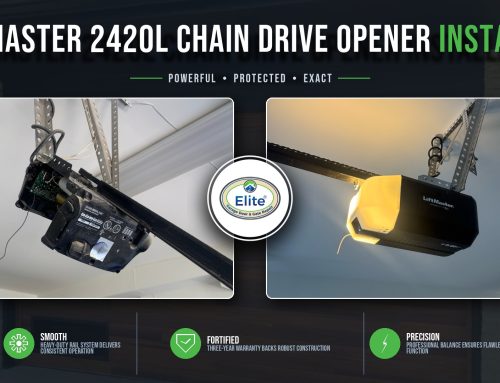LiftMaster 2420L Chain Opener Install in Renton, WA 98058