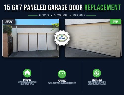 New 15.6X7 Garage Door Install in Newcastle, WA 98059