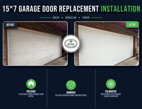 New 15X7 Garage Door Installation in Kent, WA 98030