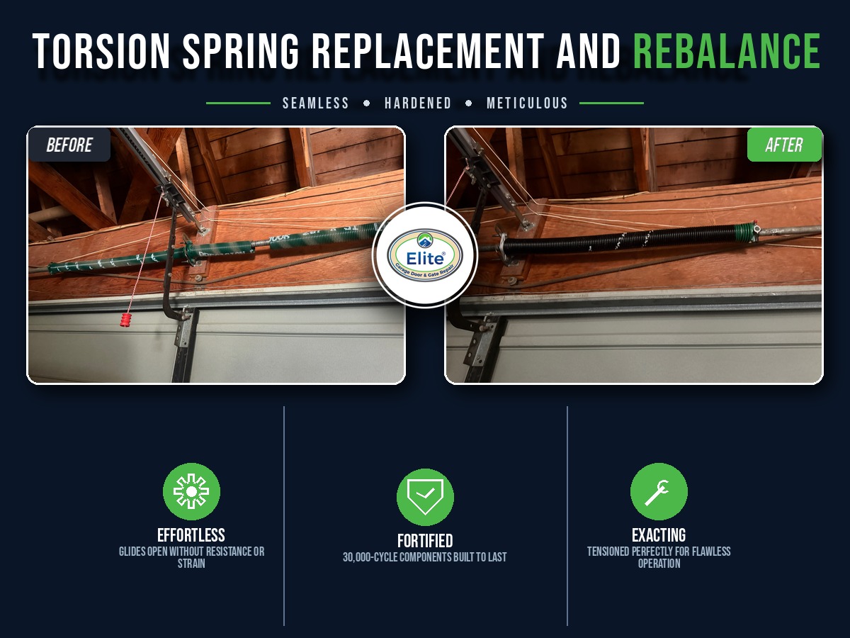 Torsion Spring Replacement in Sammamish, WA 98074
